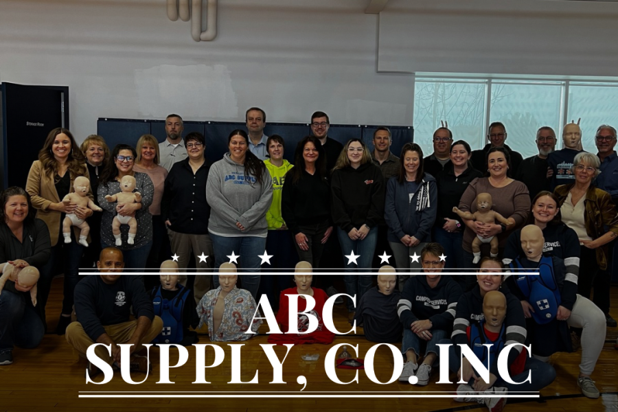 ABC Supply, Co, Inc 
CPR trining 