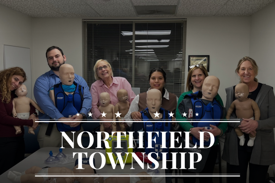 Northfield Township Northfield, IL 
CPR &amp; AED training at the Northfield Township members in Northfield, IL